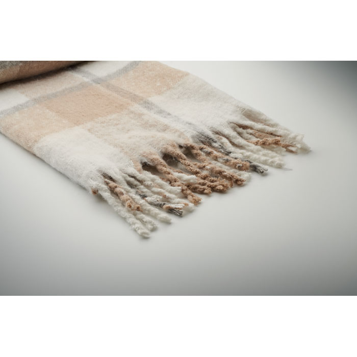 QUET - Karierte Mohair-Decke