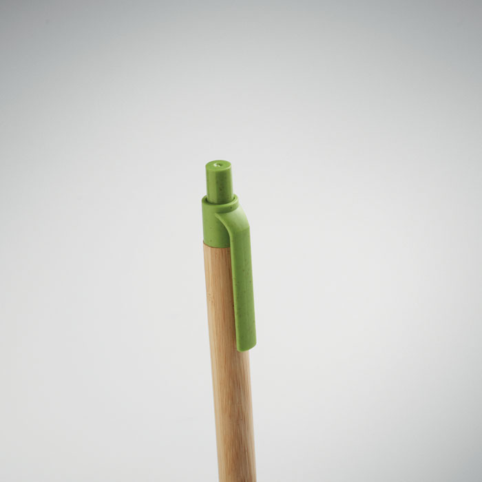 ITEA COLOUR - Druckkugelschreiber mit Bambus
