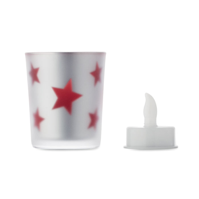 LANDLE - LED-Teelicht im Glashalter