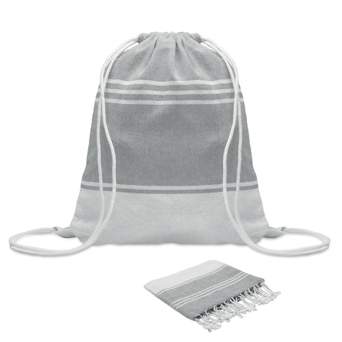 HAMMA - Strandtuch-Set - Grau