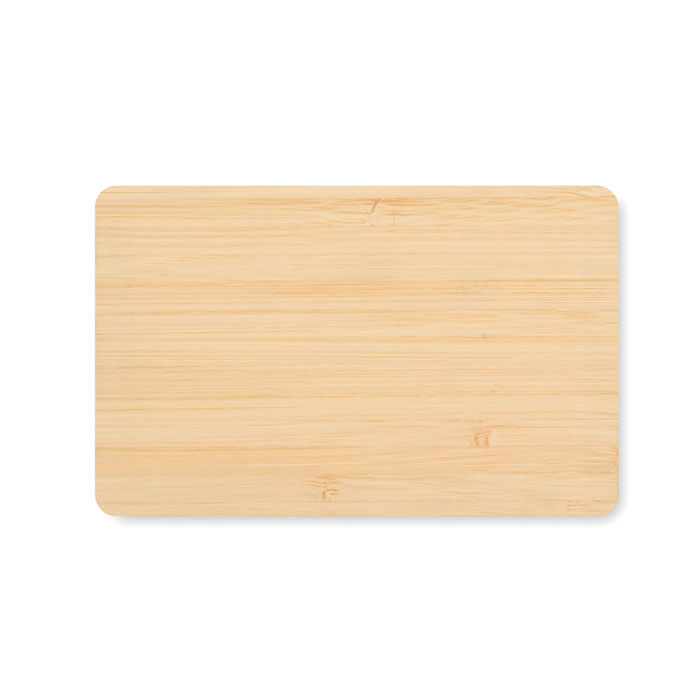 CUSTOS + - RFID Karte aus Bambus