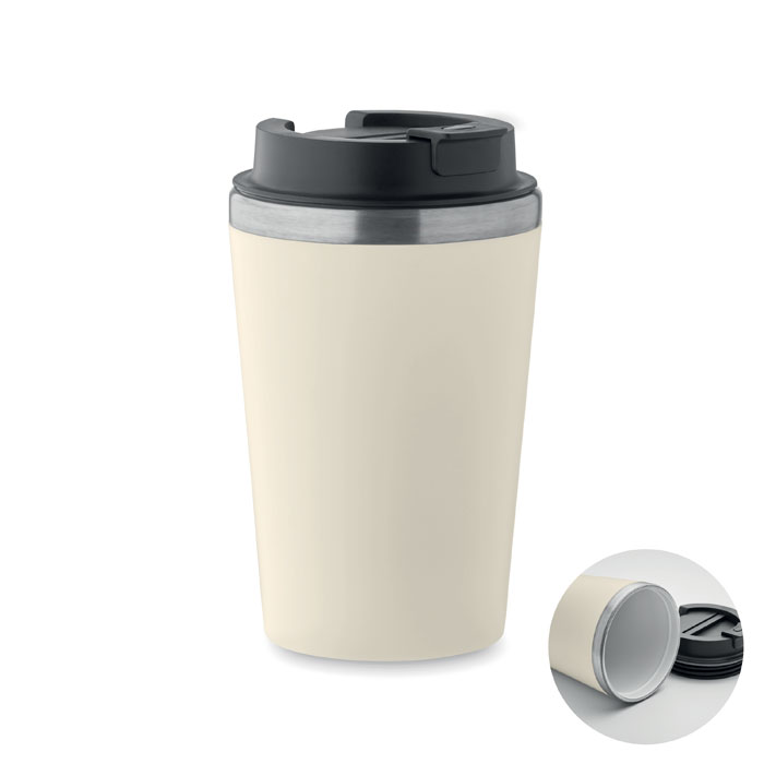 BLERM - Doppelwandiger Becher 350 ml - Beige