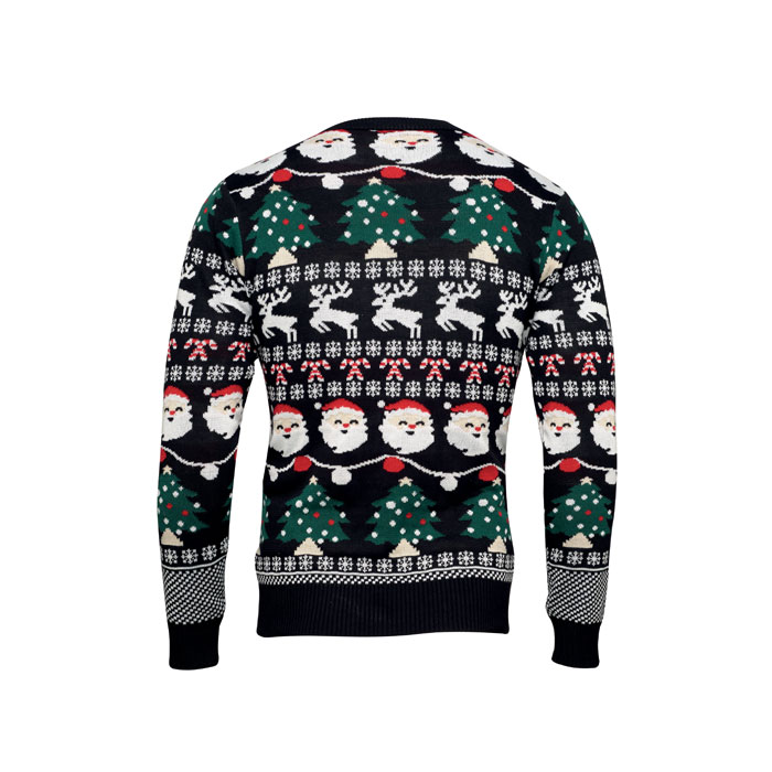 SHAMIS - Weihnachts-LED-Pullover S/M