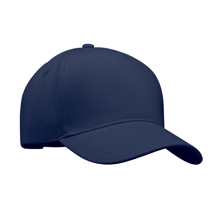 LONG BEACH SINGA - Baseball cap 5 panels 260g/m² - Marineblau