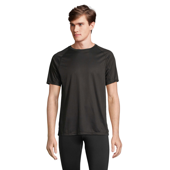 VORTEX - VORTEX RAGLAN T-SHIRT - Schwarz