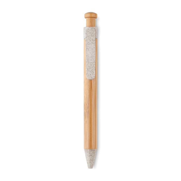TOYAMA - Öko-Druckkugelschreiber - Beige