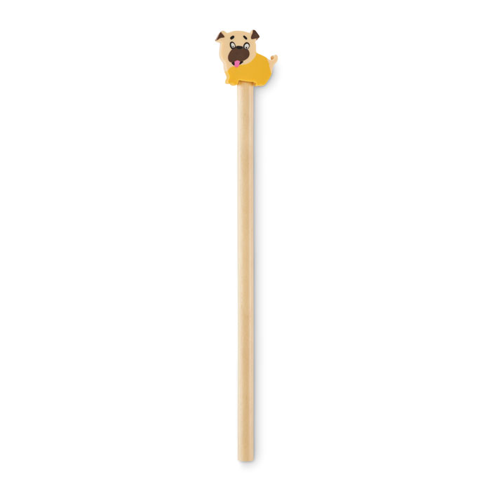 CIRCO - Holzbleistift mit Radiergummi - Holz