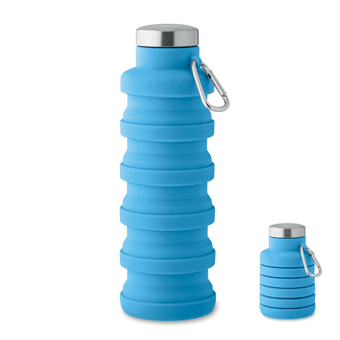 KOLAPSI - Faltbare Flasche 500ml - Babyblau