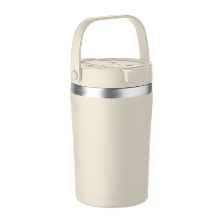 COZYCUP - Doppelwandiger Becher 350 ml - Beige