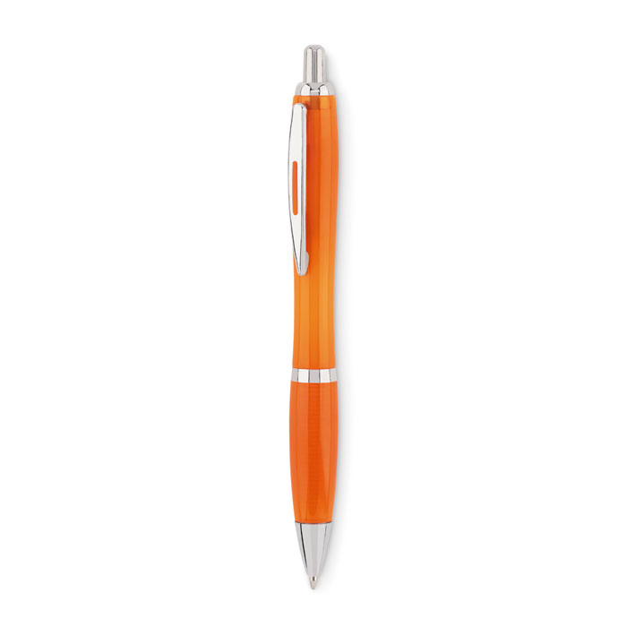RIO RPET - Druckkugelschreiber RPET - Transparent Orange