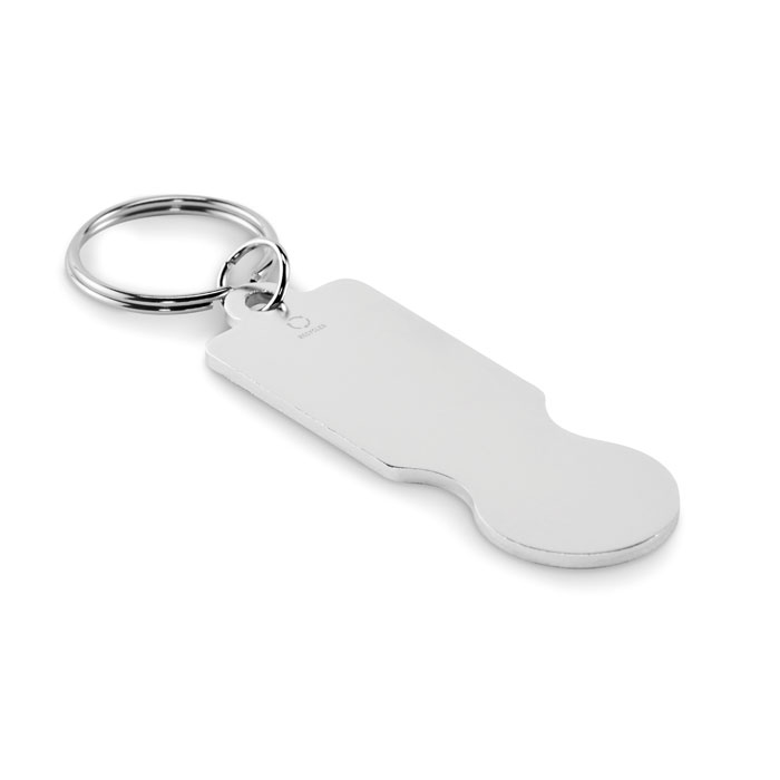 TOKLEY - Schlüsselring mit Chip - Silber