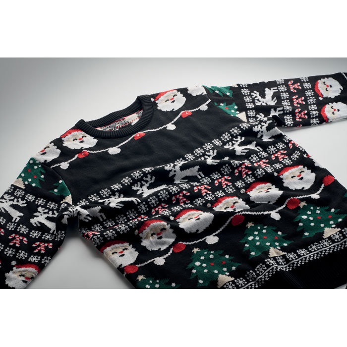 SHAMIS - Weihnachts-LED-Pullover S/M