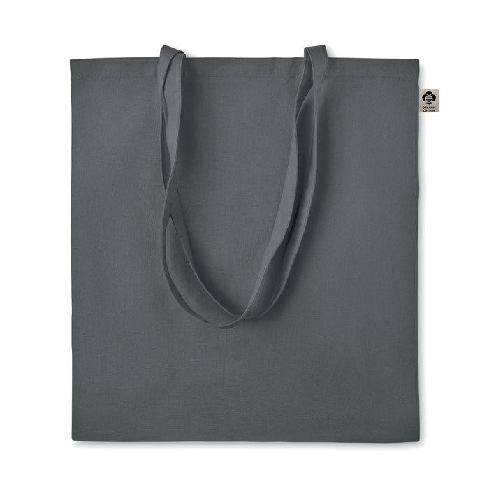 ZIMDE COLOUR - Organic-Cotton Einkaufstasche - Steingrau