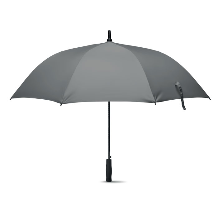 GRUSA - Regenschirm mit ABS Griff - Grau