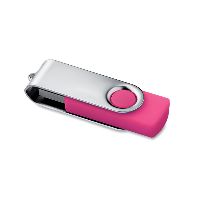 TECHMATE PENDRIVE - Techmate. USB flash 16GB - Fuchsie