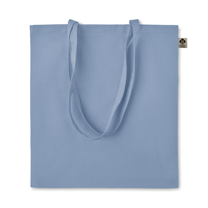 ZIMDE COLOUR - Organic-Cotton Einkaufstasche - Babyblau