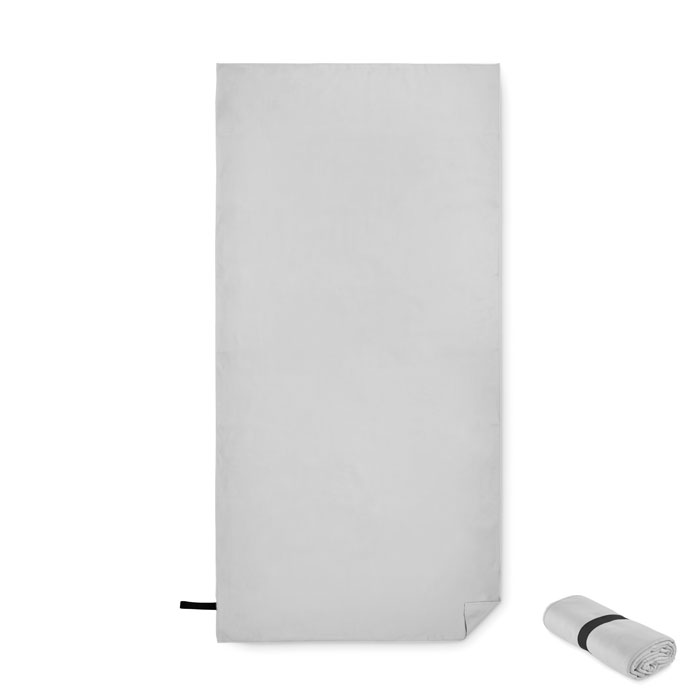 WAXOFF - Sport-/Strandtuch Mikrofaser - Grau