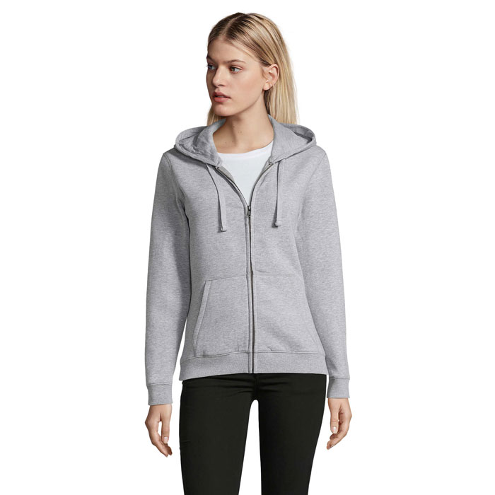SPIKE WOMEN - SPIKE HOOD DAMEN 280gr - Grau-Melange 2
