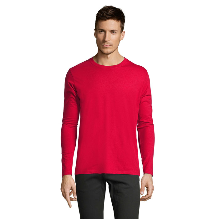 IMPERIAL LSL MEN - IMPERIAL LSL MEN T-Shirt190 - Red