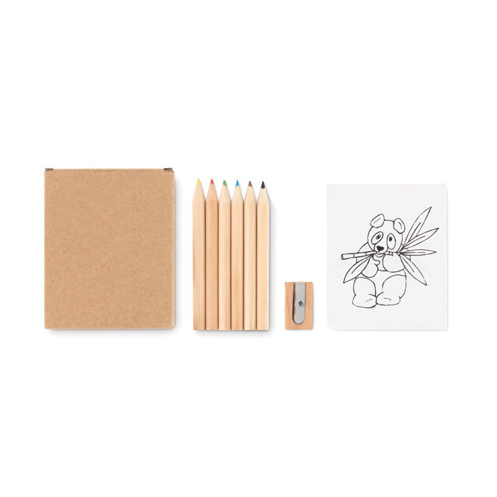 LITTLE VANGOGH - Mal-Set mit Buntstiften