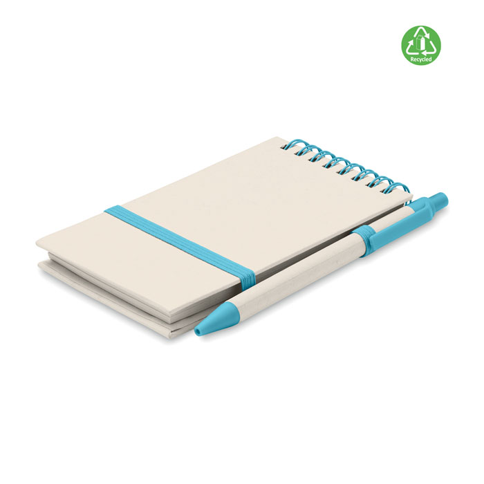 MITO SET - DIN A6 Notizbuch-Set - Türkis