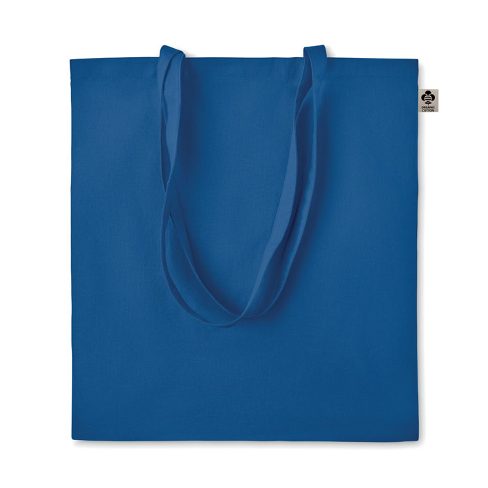 ZIMDE COLOUR - Organic-Cotton Einkaufstasche - Königsblau