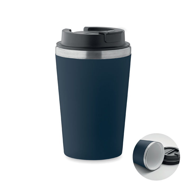BLERM - Doppelwandiger Becher 350 ml - Marineblau