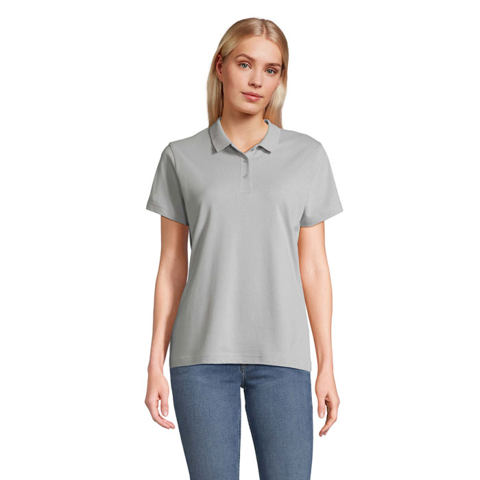 PULSE WOMEN - PULSE DAMEN POLO - Pure Grey