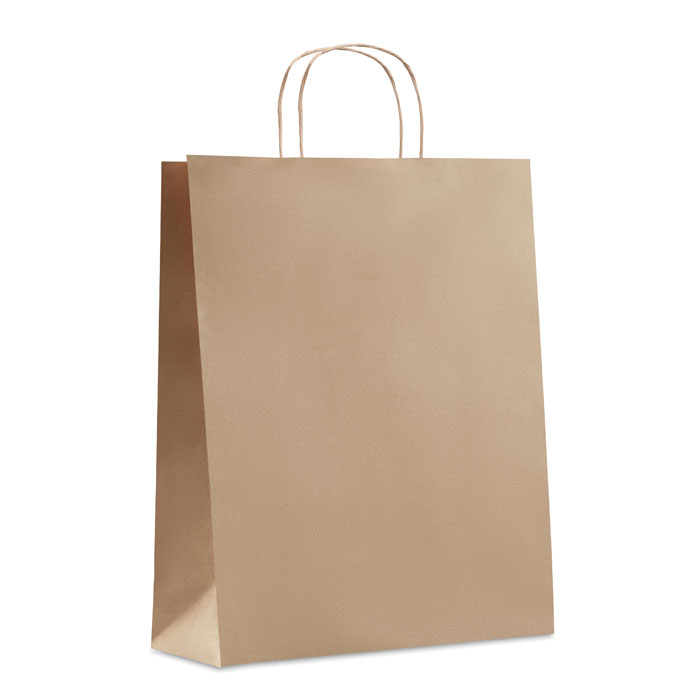 PAPER TONE L - Papiertüte, groß 90 g/m² - Beige