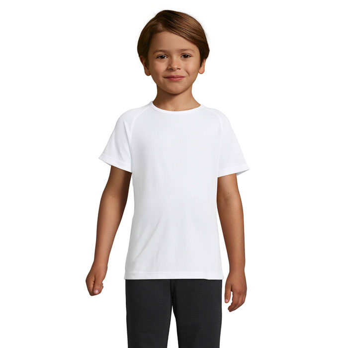 SPORTY KIDS - SPORTY KINDERT-SHIRT 140g - White