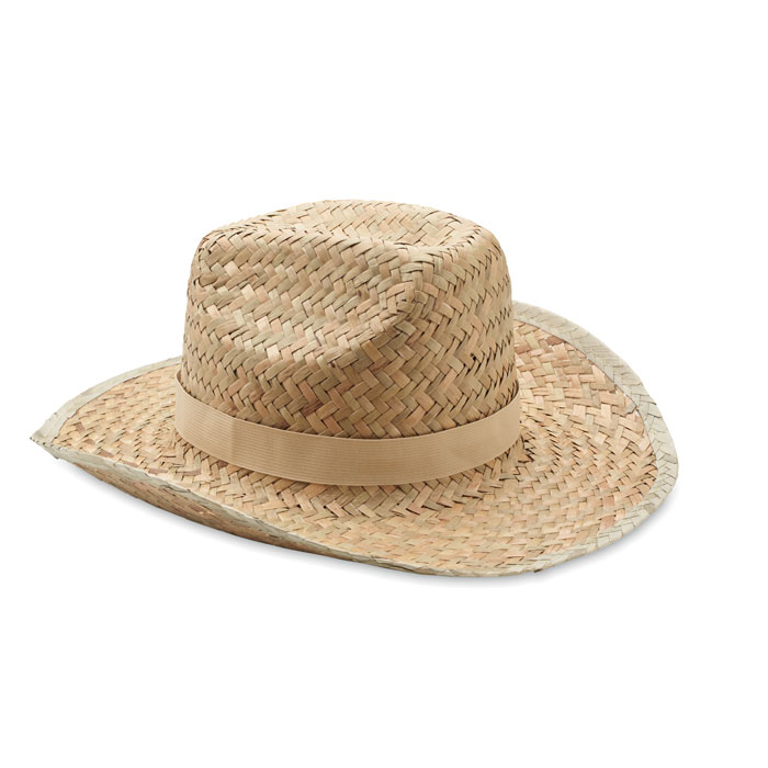 TEXAS - Cowboy-Hut Stroh - Beige
