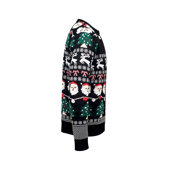 SHAMIS - Weihnachts-LED-Pullover S/M