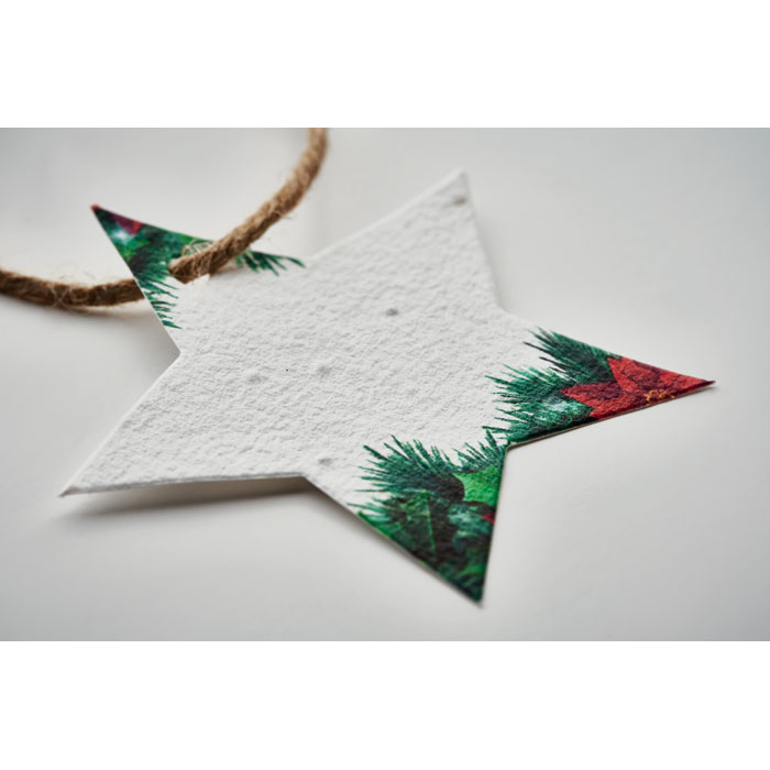 STARSEED - Weihnachtsschmuck Samenpapier