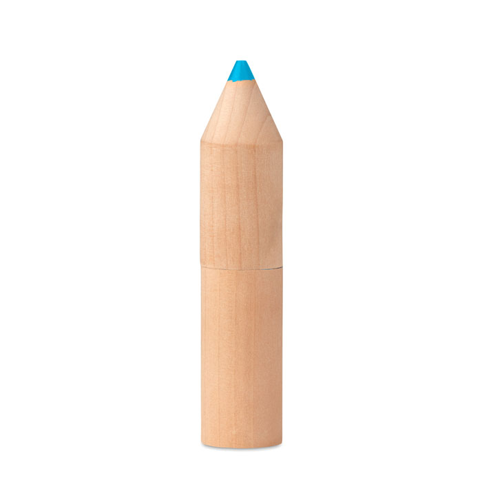 PETIT COLORET - Holzbox mit 6 Stiften