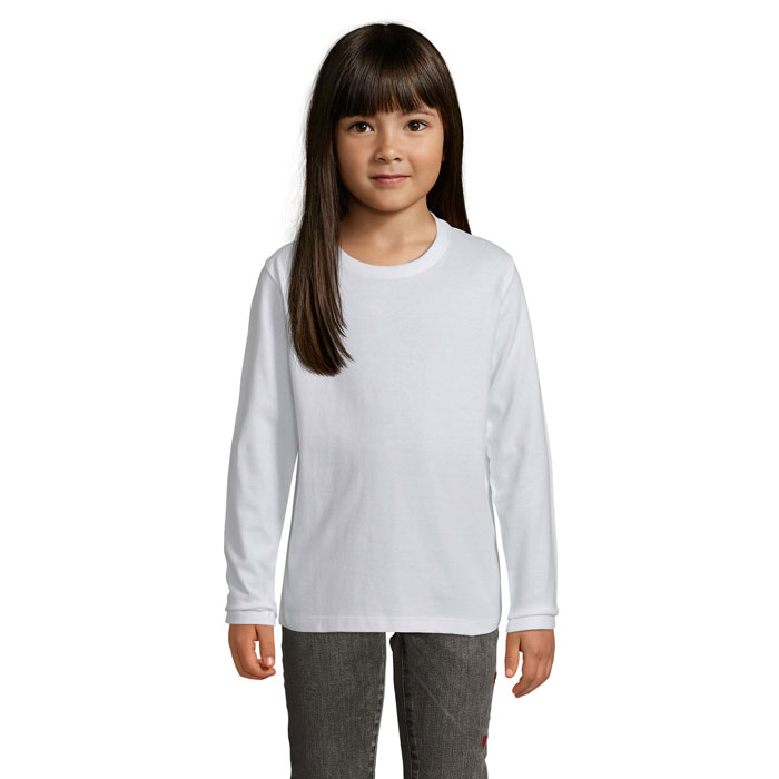 IMPERIAL LSL KIDS - IMPERIAL LSL KINDER T-SHIRT - White