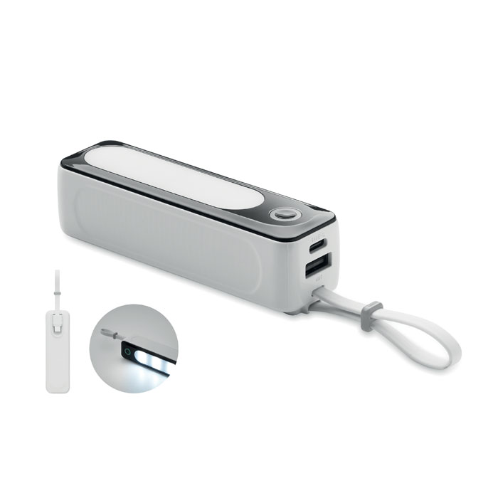 POWLIGHT - 5000 mAh Powerbank mit COB