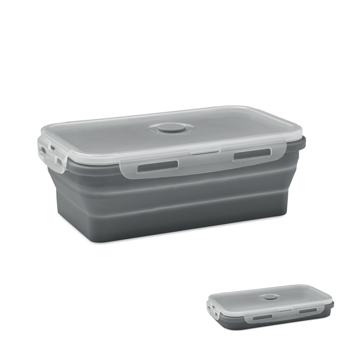 KOLAPSO - Faltbare Lunchbox 1200ml - Steingrau