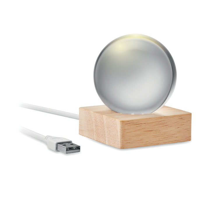 LIGHT - LED-Glaskugel