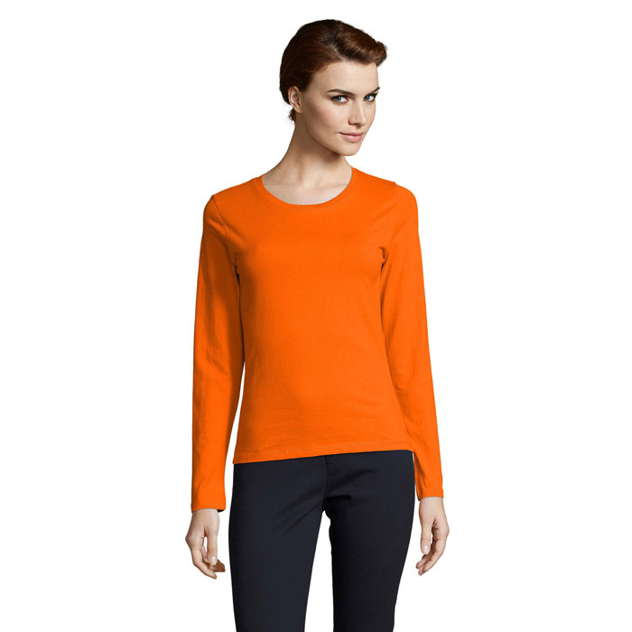 IMPERIAL LSL WOMEN - IMPERIAL LSL DAMEN T-SHIRT - Orange