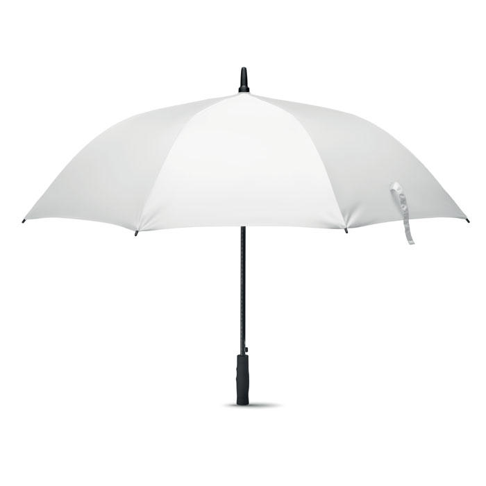 GRUSA - Regenschirm mit ABS Griff - Weiß