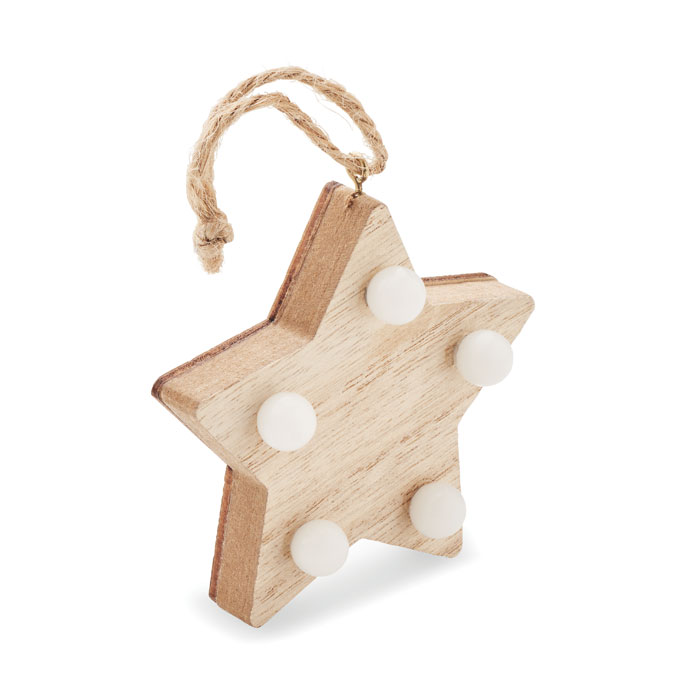 LALIE - Anhänger aus Holz mit LED