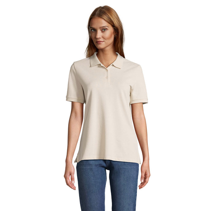 PACIFIC WOMEN - PACIFIC DAMEN POLO - Linen Twin