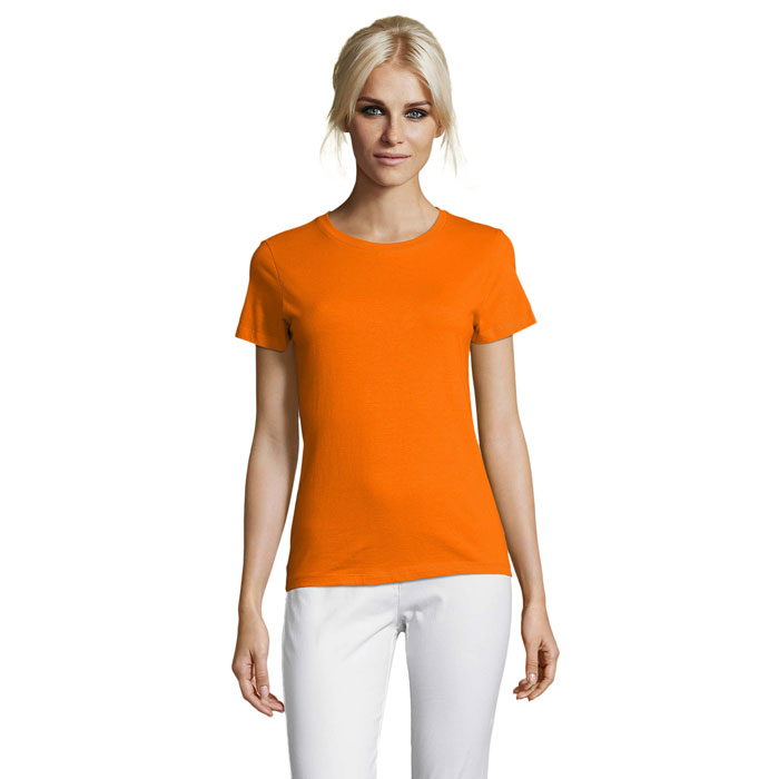REGENT WOMEN - REGENT DAMENT-SHIRT 150g - Orange